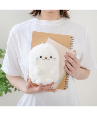 Mother garden しろたん ぬいぐるみペンケース -