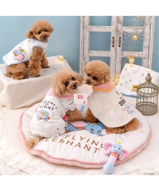 PET PARADISE ディズニー ダンボ ポンチョ 小型犬 ライトイエロー