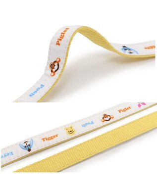 PET PARADISE ディズニー くまのプーさん リード 《ピグレット にこにこ》 ４Ｓ～３Ｓ 小型犬 イエロー