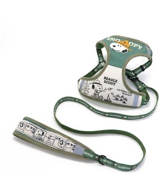 PET PARADISE スヌーピー ハーネス＆リード ビーグルスカウト 【３Ｓ】 小型犬 50周年 ビーグルスカウト