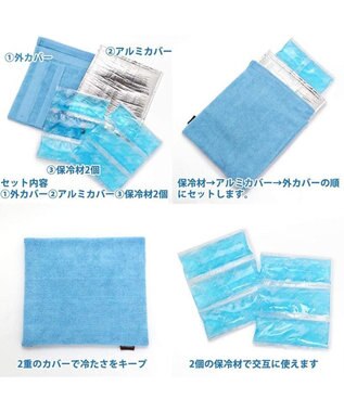 PET PARADISE ペットパラダイス ペットキャリー カート用 コンパクトクーラー (25×22cm) 水色