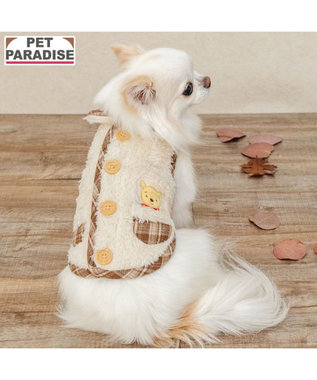 PET PARADISE ディズニー くまのプーさん ボアベスト 小型犬