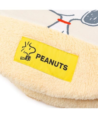 PET PARADISE スヌーピー 遠赤外線 くつろぎマット 《兄弟柄》 L ベージュ
