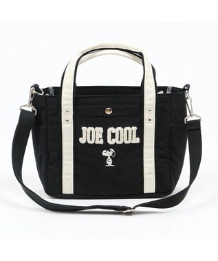 PET PARADISE スヌーピー お散歩バッグ(28×23cm) キャンバス ジョークール 紺（ネイビー・インディゴ）