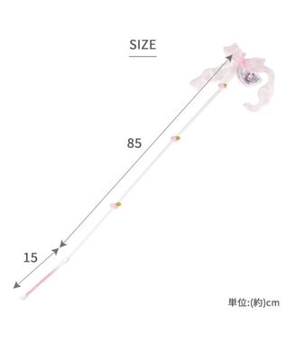 PET PARADISE ディズニー マリー ワイヤー 猫玩具 《リボン》 ライトピンク