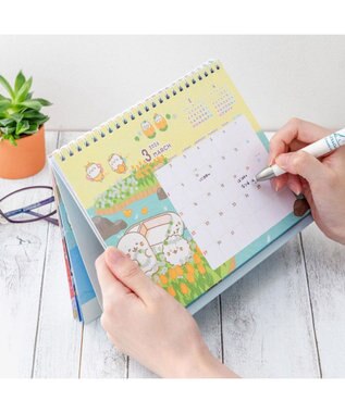 Mother garden しろたん 2026年 卓上カレンダー 0