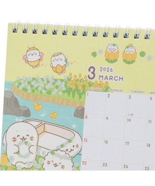 Mother garden しろたん 2026年 卓上カレンダー 0