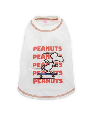 PET PARADISE スヌーピー スケボー Tシャツ 《ホワイト》 小型犬 ホワイト