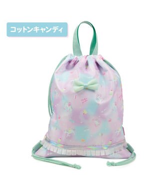 Mother garden マザーガーデン  ユニコーン お着替え巾着リュック 《コットンキャンディ柄》