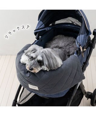 PET PARADISE ペットパラダイス カート用 クッション 《キルティング》 ブラック