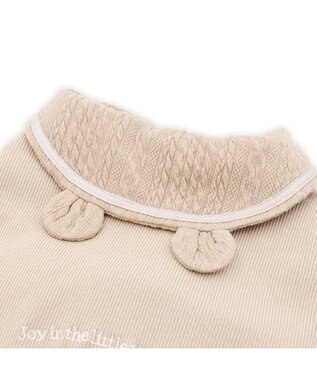 PET PARADISE ペットパラダイス くまちゃん襟 プレミアム ペティヒート Tシャツ 小型犬 モカ