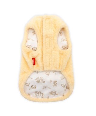 PET PARADISE ディズニー くまのプーさん もこもこベスト 小型犬 シャーベット