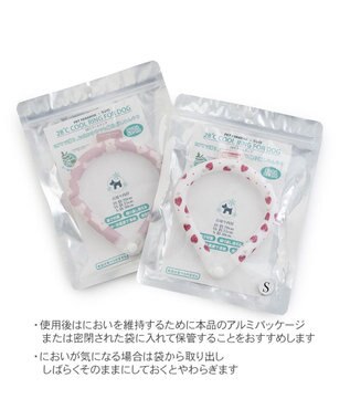 PET PARADISE ペットパラダイス 28℃クールリング 《いちご》 Ｍ 大型犬 いちご柄