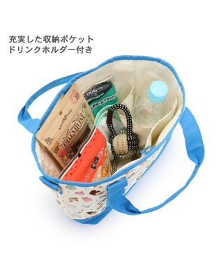 PET PARADISE ディズニー ドナルドダック 90周年 お散歩バッグ 《パーティ柄》 パーティ柄