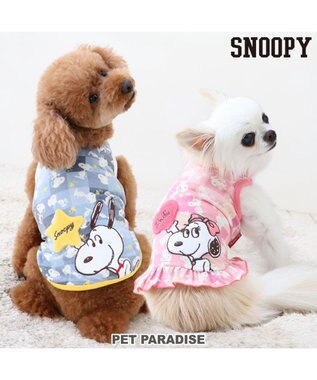 PET PARADISE スヌーピー ベル タンクトップ 《ポップ柄》 小型犬 ベル