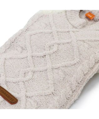 PET PARADISE ペットパラダイス アラン編みニット 《ベージュ》 小型犬 ベージュ