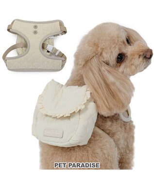 PET PARADISE ペットパラダイス キルトリュック付き ハーネス Ｓ 小型犬