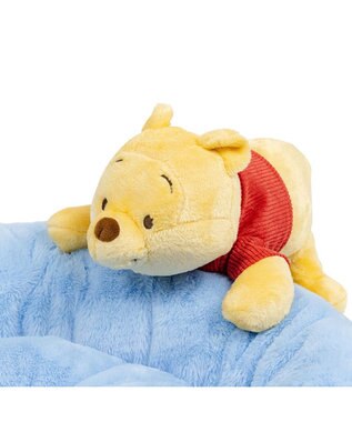 PET PARADISE ディズニー くまのプーさん 丸型 ベット 《風船》 小型犬 水色