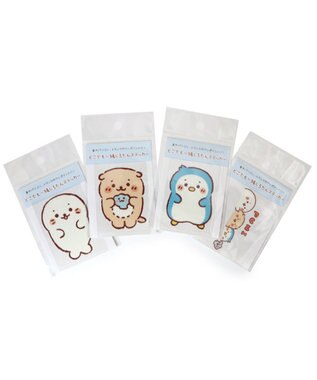 Mother garden しろたん どこでも一緒しろたんステッカー 4枚セット 《しろたん/らっこいぬ/らむね/PUNI》 4枚セット