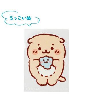 Mother garden しろたん どこでも一緒しろたんステッカー 4枚セット 《しろたん/らっこいぬ/らむね/PUNI》 4枚セット