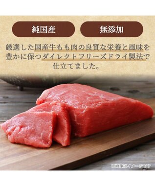 PET PARADISE プレミアムフード フリーズドライ 牛もも肉 18g -