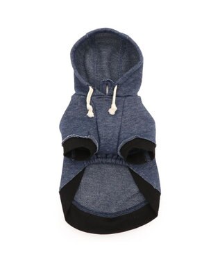 PET PARADISE Lee カットオフ パーカー 《ネイビー》 中型犬 大型犬 ネイビー