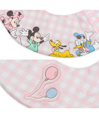 PET PARADISE ディズニー ミニーマウス クール バンダナ 《風船柄》 小型犬 ホワイト×ピンク
