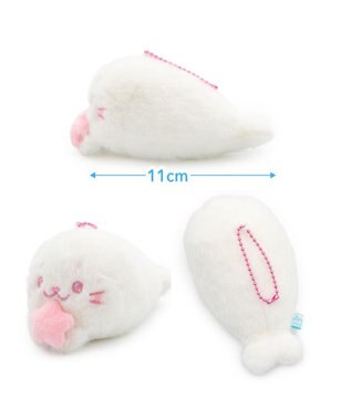 Mother garden しろたん ゆめいろしろたん キーホルダー 《ピンク》 単品 ピンク