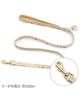 PET PARADISE ディズニー くまのプーさん リード 《はちみつ柄》  ＳＳ～Ｓ 小型犬 ベージュ
