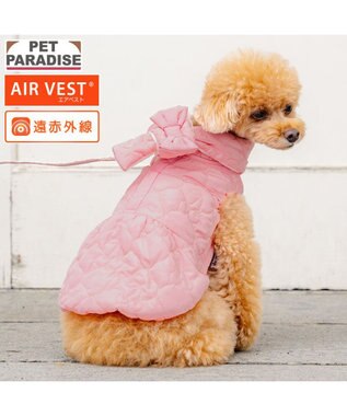 PET PARADISE ペットパラダイス キルティング エアベスト 《チェリー》 小型犬