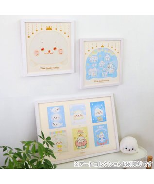 Mother garden しろたん 25th アートボード2枚セット 《王冠しろたん/氷の国》  30×30cm 0