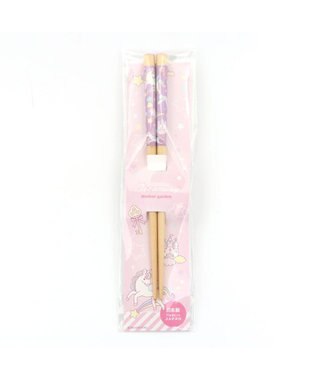 Mother garden マザーガーデン 木製 お箸16.5cm 《ユニコーン柄》 ユニコーン柄