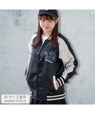 Mother garden しろたん 波乗り スカジャン 《M / L》 ユニセックス ブラック