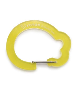 Mother garden しろたん アクリルカラビナ 《黄色》 単品 黄色