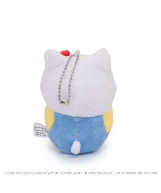 しろたん ぬいぐるみキーホルダー ハローキティ 【しろたん
