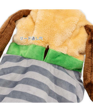 PET PARADISE ディズニー トイ・ストーリー スリンキ―  なりきり パーカー 小型犬 ベージュ