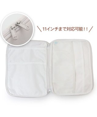 Mother garden しろたん タブレットケース 顔ぼん 白～オフホワイト