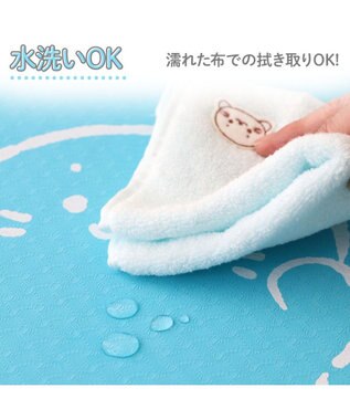 Mother garden しろたん ヨガマット 6㎜ バンド付き -