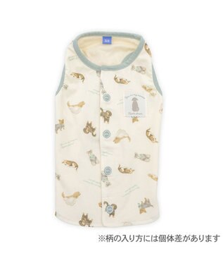 PET PARADISE ペットパラダイス makokoro ベスト 《犬柄》 小型犬 ホワイト