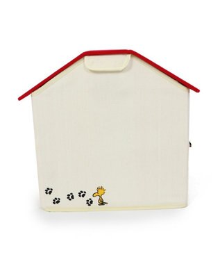 PET PARADISE スヌーピー 赤屋根 収納ボックス 赤