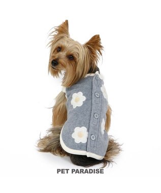 ペットパラダイス 背中開き ベスト 《お花 アップリケ》 小型犬