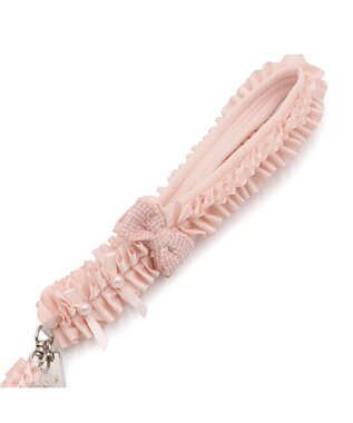 PET PARADISE cherircouture ツイード リボンリード 《ピンク》 ＳＳ～Ｓ ピンク