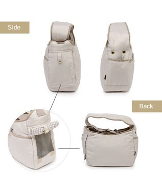 PET PARADISE ペットパラダイス キルティングスリングバッグ 超小型犬 S 約1.5～4㎏ ベージュ