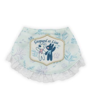 PET PARADISE リサとガスパール クールバンダナ 《海草柄》 小型犬 ライトブルー