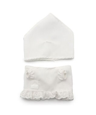 Mother garden しろたん ついてきちゃうしろたん マスコット 着せ替え服 《割烹着》 白