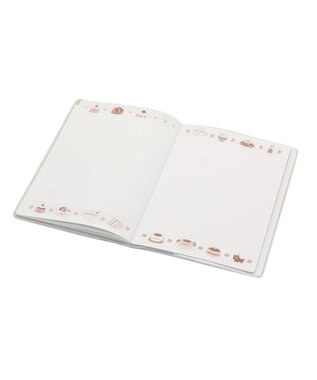 Mother garden しろたん 2024年 スケジュール帳 《シロタン喫茶柄》 スケジュール帳