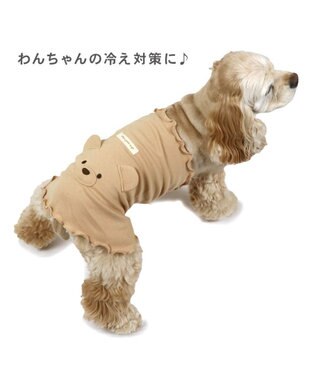 PET PARADISE ペットパラダイス くまちゃん プレミアム ペティヒート 腹巻 中型犬 ブラウン