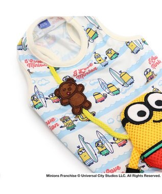 PET PARADISE ミニオン ボブ エコメイド 天竺 タンクトップ  《ビーチ柄》 小型犬 ビーチ柄