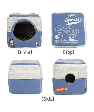 PET PARADISE スヌーピー 野球２ｗａｙ ハウス Ｍ -