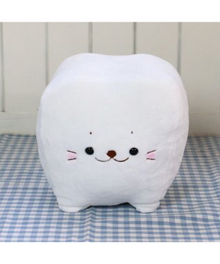 Mother garden しろたん 大きい 白い歯 抱き枕 ぬいぐるみ 白～オフホワイト